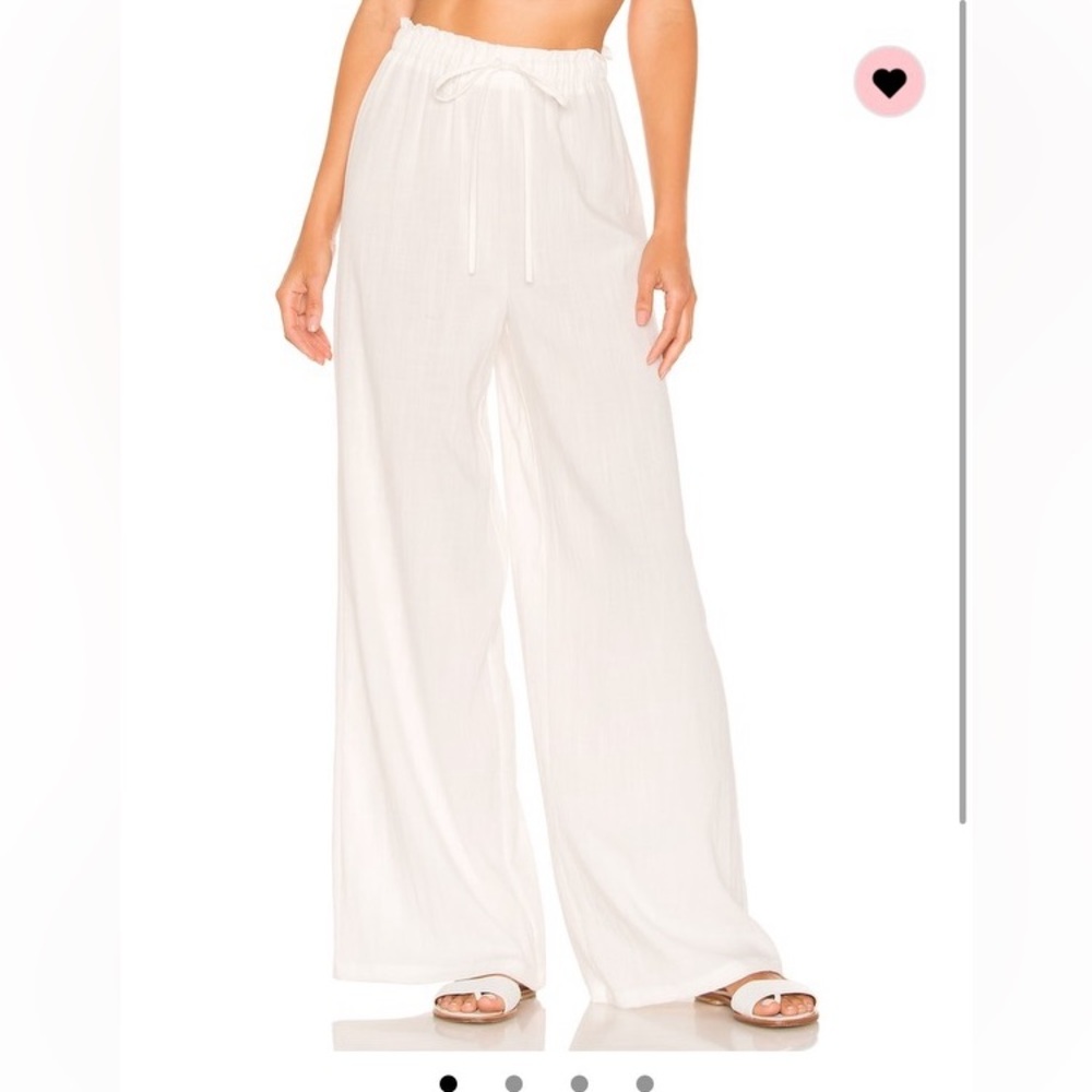 Lovewave Kaya pants in Ivory, size XS,
